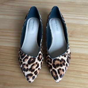 NWOB Kenneth Cole‎ Camelia Leopard Pointed Flat